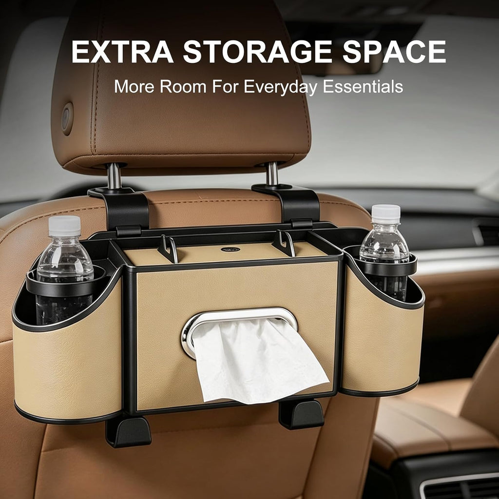 Transform Your Travel Experience with the 4-In-1 Multi-Pocket Car Organizer – Ultimate Back Seat Storage Solution for Every Journey