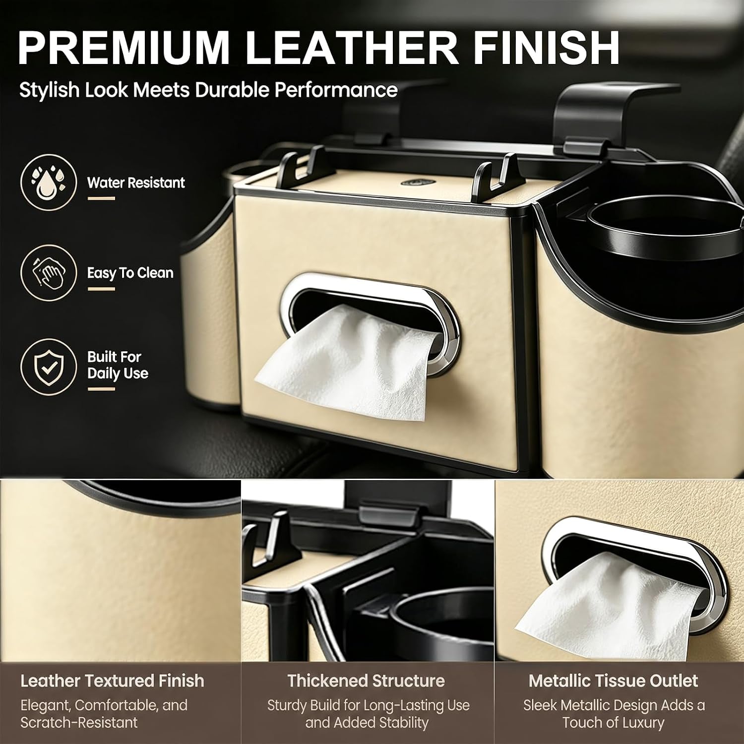 Transform Your Travel Experience with the 4-In-1 Multi-Pocket Car Organizer – Ultimate Back Seat Storage Solution for Every Journey