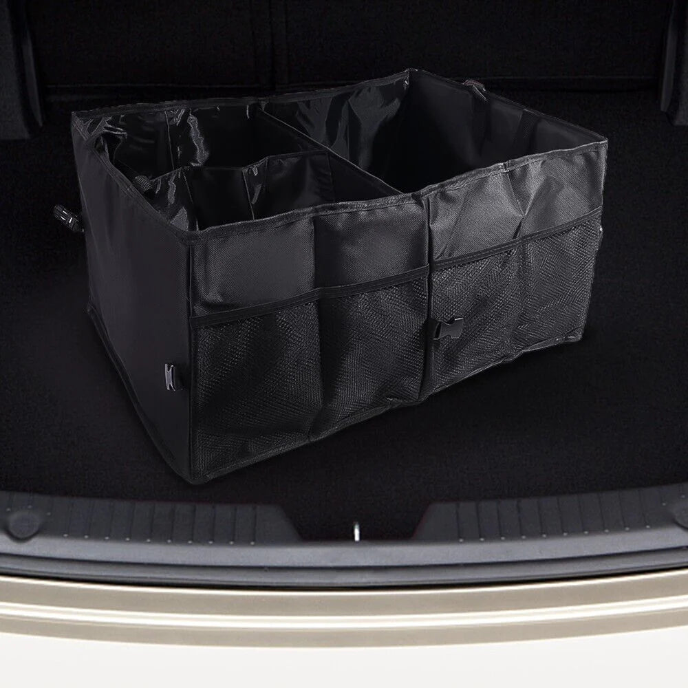 Ultimate Trunk Cargo Organizer - Folding Storage Bin for Cars, Trucks & SUVs - 40L Capacity