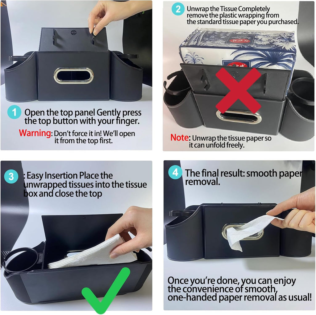 Transform Your Travel Experience with the 4-In-1 Multi-Pocket Car Organizer – Ultimate Back Seat Storage Solution for Every Journey