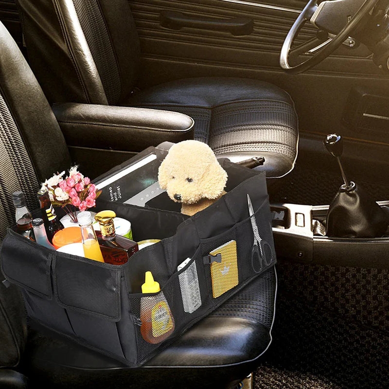 Ultimate Trunk Cargo Organizer - Folding Storage Bin for Cars, Trucks & SUVs - 40L Capacity