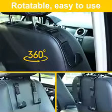 Adjustable Headrest Hooks (4-Pack)