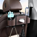 Maximize Your Car's Space with the 4-In-1 KARTAN Back Seat Organizer - Multifunctional and Stylish Storage Solution for Travel & Daily Use