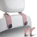 Transform Your Car with the Stylish and Functional 2-Pack Leather Car Purse Hooks - Easy Installation and Universal Fit!