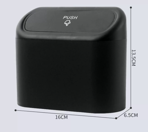 Compact Car Trash Bin