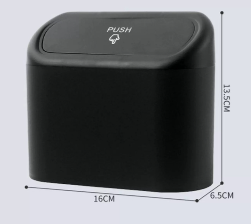 Compact Car Trash Bin
